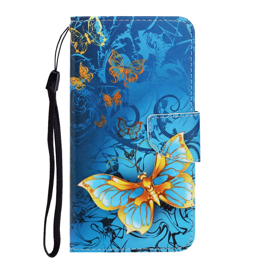 Leren hoesje voor huawei p smart case coque huawei p smart psmart fig -lx1 fig -lx2 fig -lx3 fig -la1 cover flip portemonnee hoesjes: T9