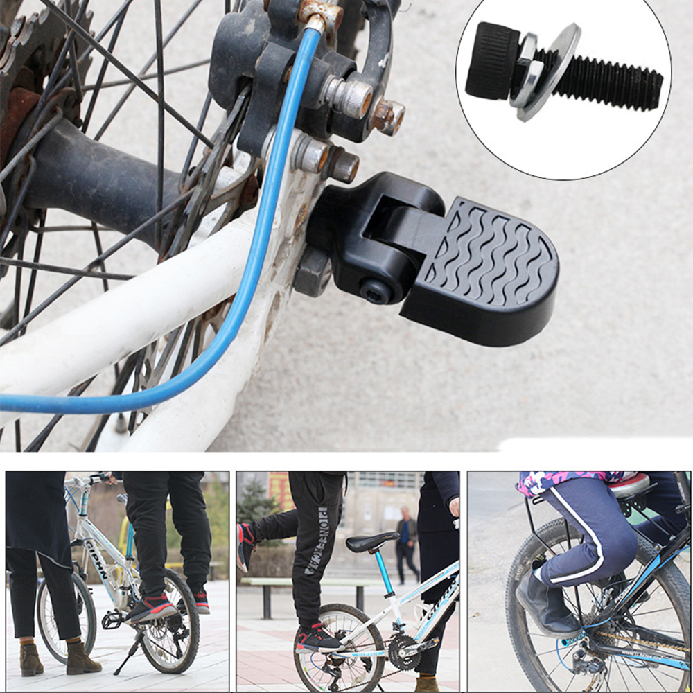 Elektrisches Fahrrad Hinterpedal Fahrrad Hinterrad Klapppedal Elektrische stehende Person Universal- Pole Mountainbike Pedal