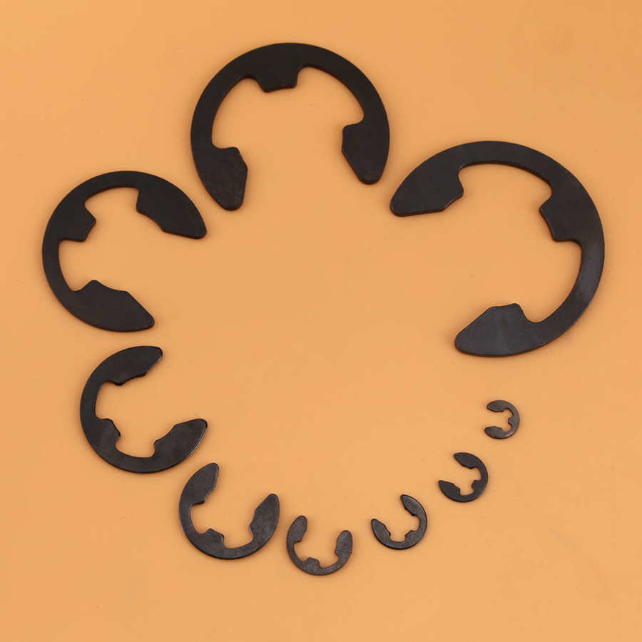 E Clip 300pcs Metal E-Clip E-ring Shaft Retaining Rings Assortment