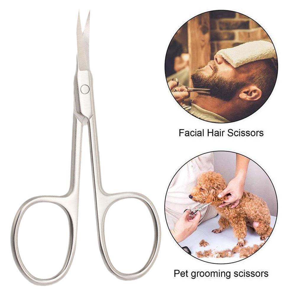 Pointed Arc Scissors Manicure Scissors Curved Tip Scissors Tools Salon Nail Nail Steel Dead Skin Nail Care Product
