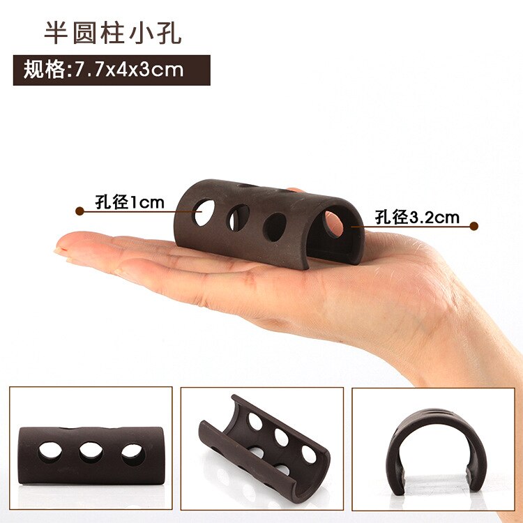 Fish tank landscaping pottery tank hidden hole fish tank spawning hole fish tank shrimp house shrimp nest fish tank decorations: G