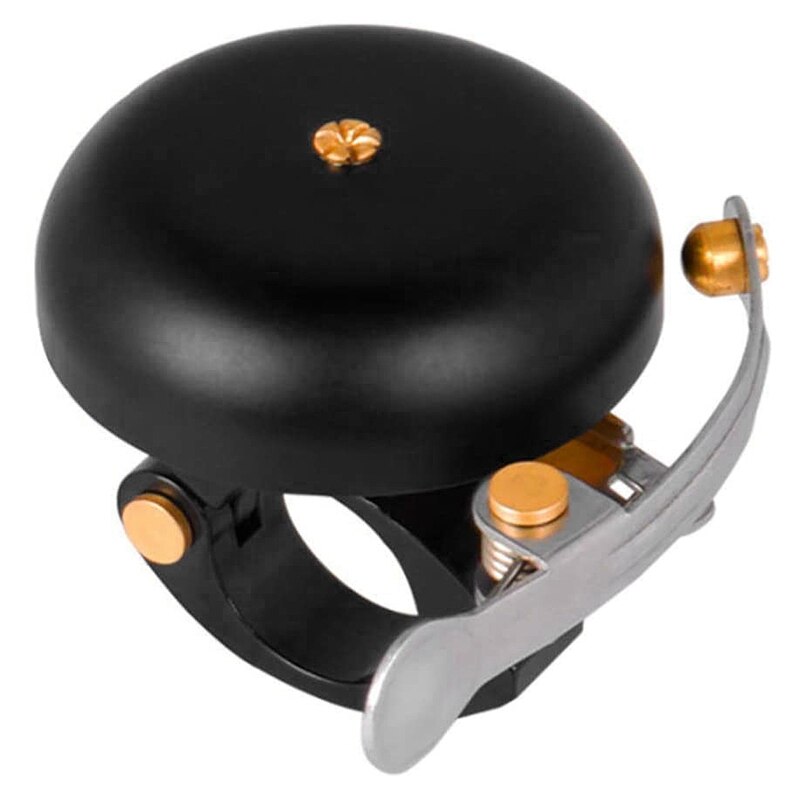 Cykelklocka 55mm retro cykel mässingsring anodiserad ringklocka cykling o varningsljud mtb landsvägscykelklocka vänster höger hand: Default Title
