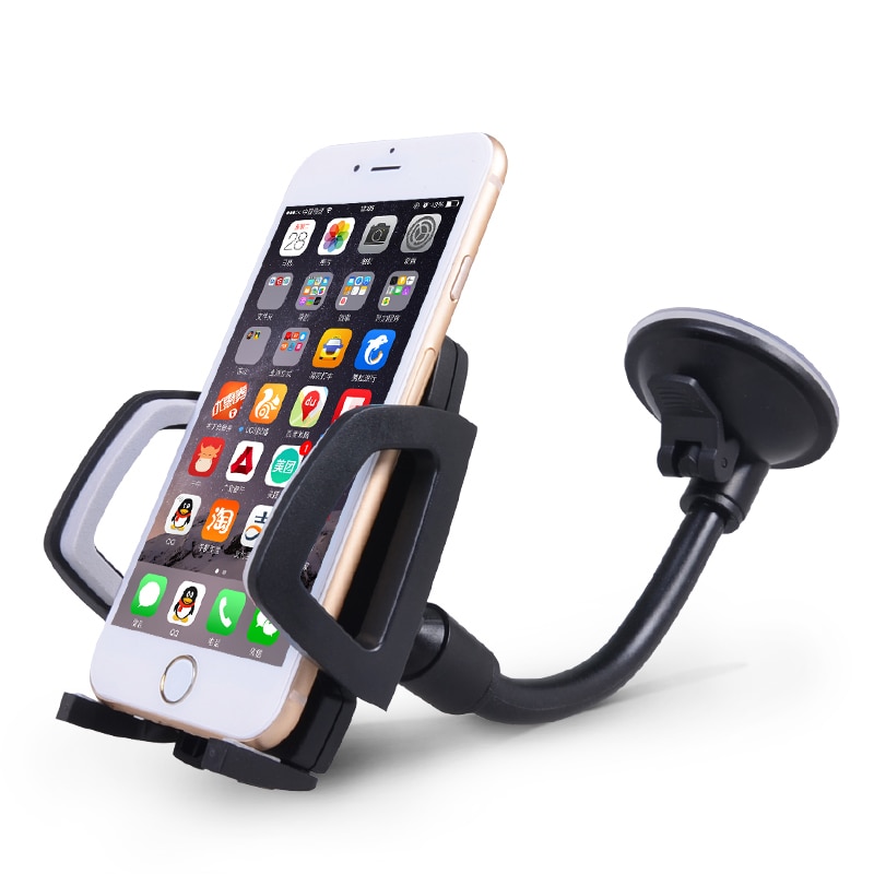 Auto Telefoon Houder Zuignap Dashboard Voorruit Mobiele Telefoon Mount Stand Voor Iphone X 7 6 S Samsung S9 s8 Xiaomi Beugel