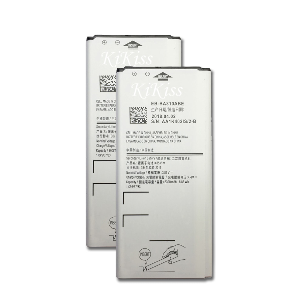 Polymer Li-ion Battery 2300mAh For Samsung GALAXY A3 Edition A310 SM A310F A3100 EB BA310ABE Battery EB-BA310ABE