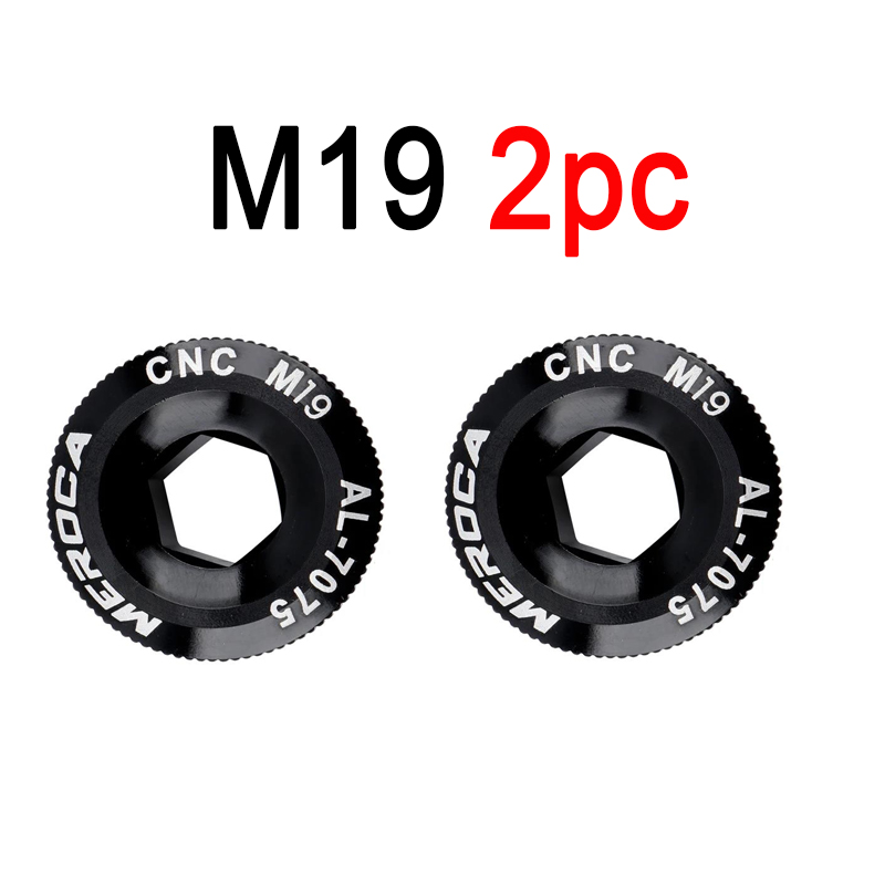 MTB Hollowtech Crank Bolt M18 M19 M20 Mountain Bike Crank Cover Crank Arm Bolt For IXF: GRAY