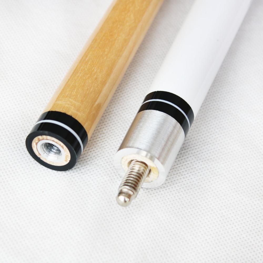 Premium Maple Wood 1/2 Jointed 57 inch 12-13mm Tip Billiard Pool Cue Stick