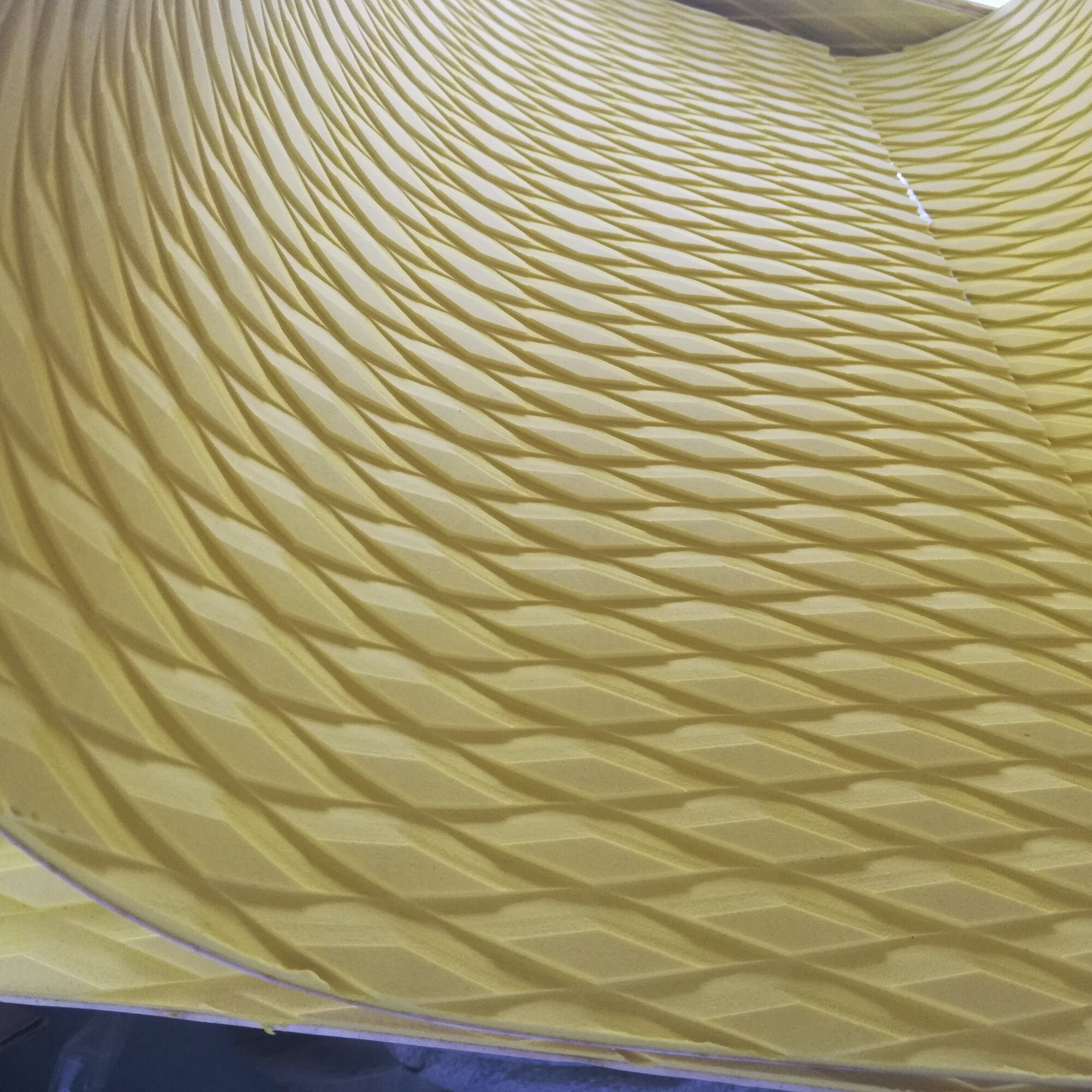 Yellow Color Diamond Cutting Pattern Eva Sup Board... – Grandado