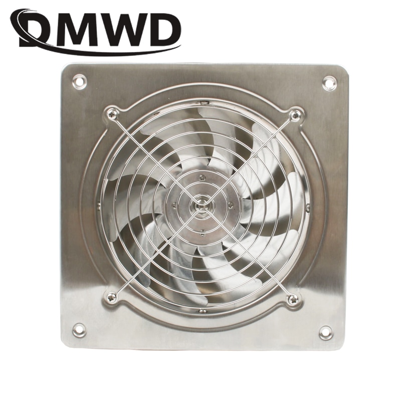 DMWD 6 Inch Raam Muur Ventilatie Uitlaat Blower Koeling Duct Ventilator Wc Badkamer Keuken Venster Extractor 6 ''Ventilator