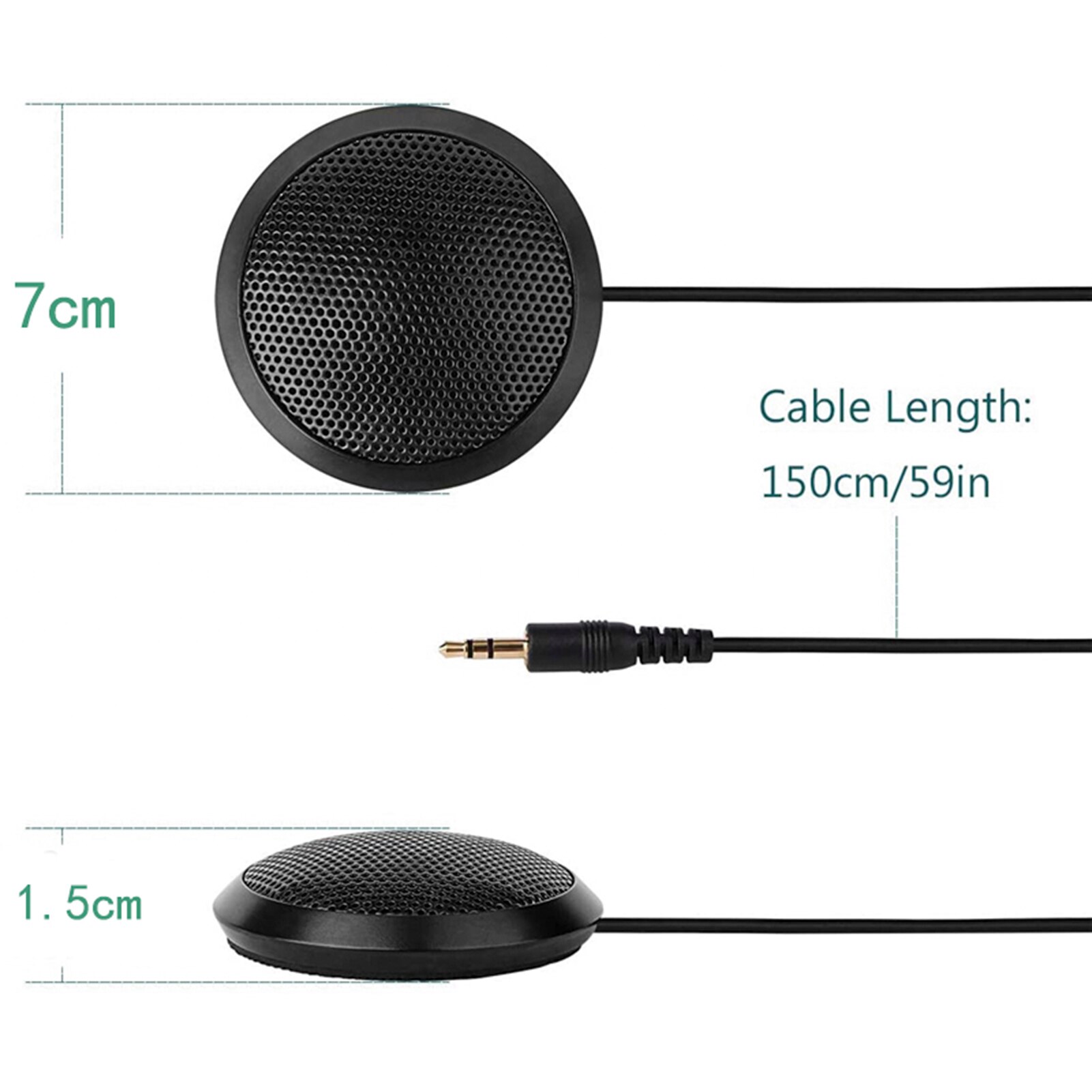 Omni-directional Condenser Microphone Mic for Meeting Business Conference Computer Desktop Laptop PC Voice Chat Video Games Live