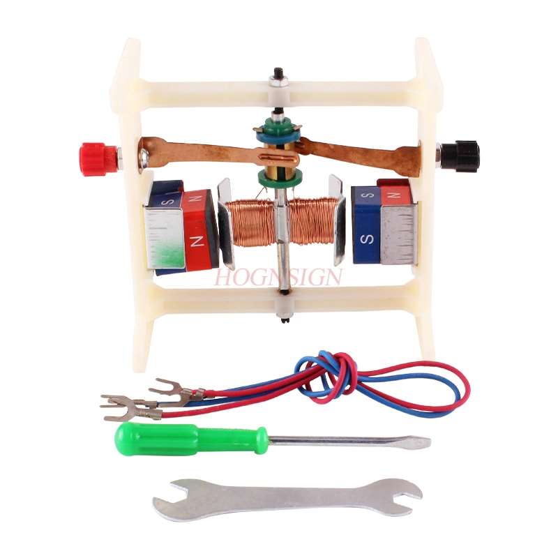 Dc Kleine Motor Model Experiment Apparatuur Junior High School Natuurkunde Elektromagnetische Speelgoed Speelgoed Motor Onderwijs Instrument