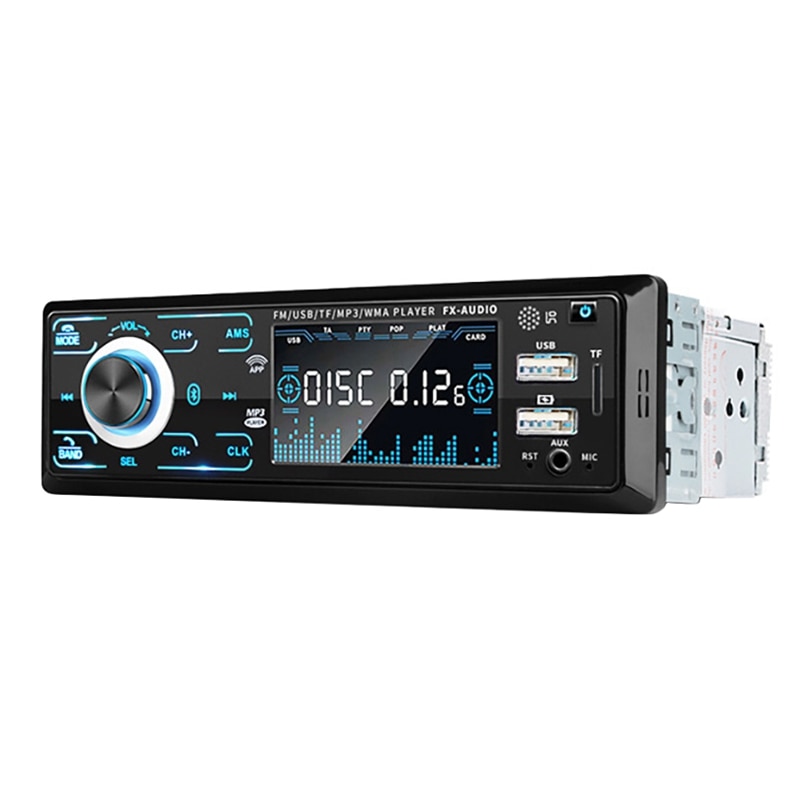 Bluetooth Car Audio Stereo Receiver -Bluetooth Car Stereo Audio Single DIN in Dash 12V FM Receiver MP3 Radio Player