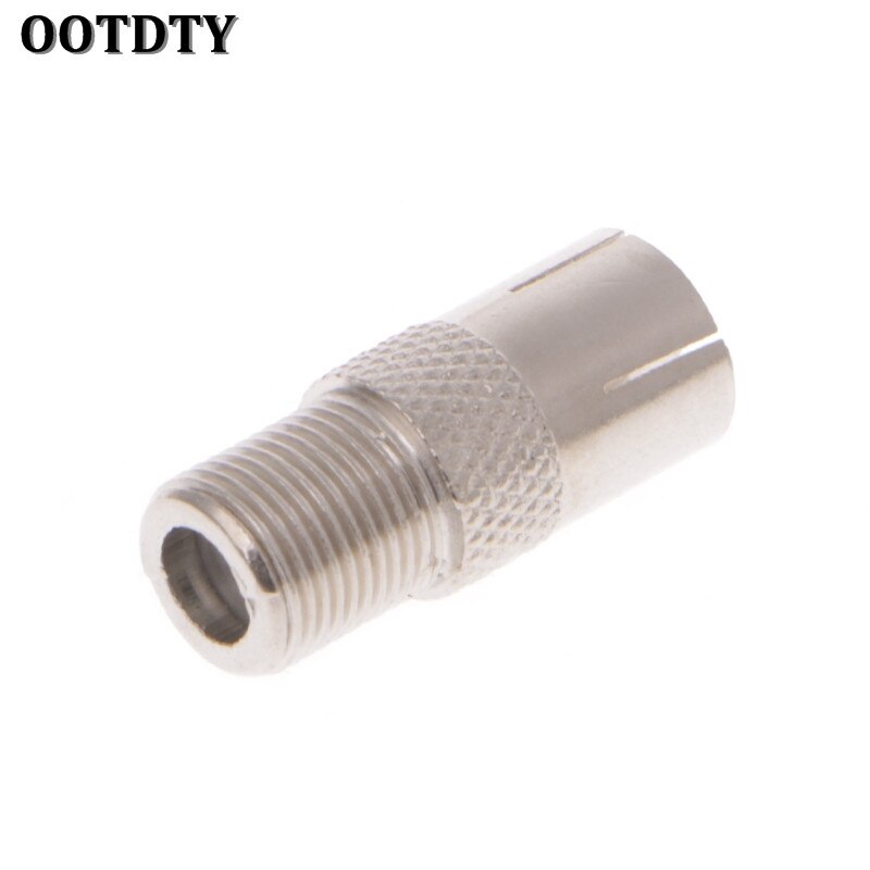 OOTDTY – prise femelle F vers Jack femelle PAL, adaptateur coaxial RF droit, connecteur TV de type F, 10 pièces