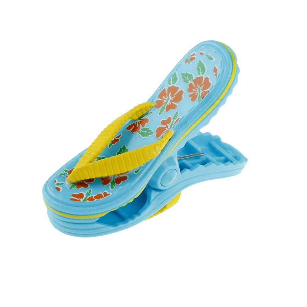 Pinzas de plástico para toallas de playa para tumbonas, tumbonas, animales decorativos, pinzas para ropa, pinzas de secado de gran tamaño, ganchos de retención: 3