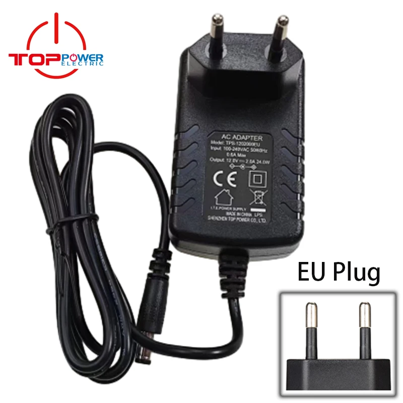 ul/fcc/ce/rohs/ukca/saa/rcm cert. 12v2a 100-240vac/dc adapter with us/eu/uk/au plug for router cctv tvbox led strip charger