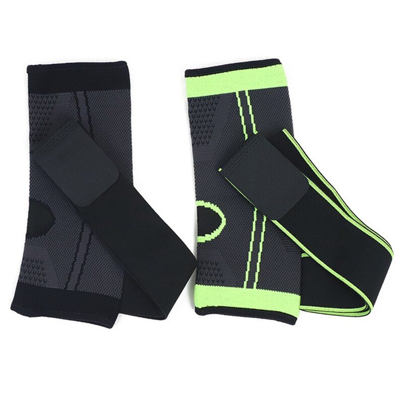 1pc 3d pressurizado bandagem tornozelo suporte de pulso esportes ginásio badminton tornozelo cinta protetor de pé mangas cinto elástico