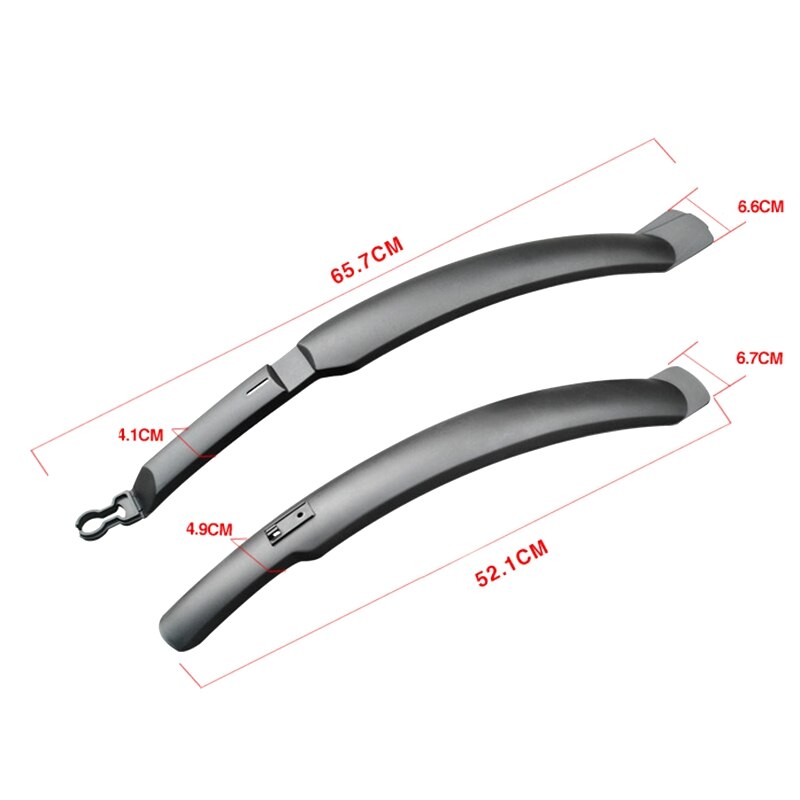 Racefiets Set Spatbord Voor Fiets Vleugels Modder Guard Voor/Achter Fenders