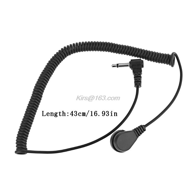3.5 millimetri aria Tubo Acustico Auricolare Auricolare per Radio A dovuto gareggiare Altoparlante Microfono