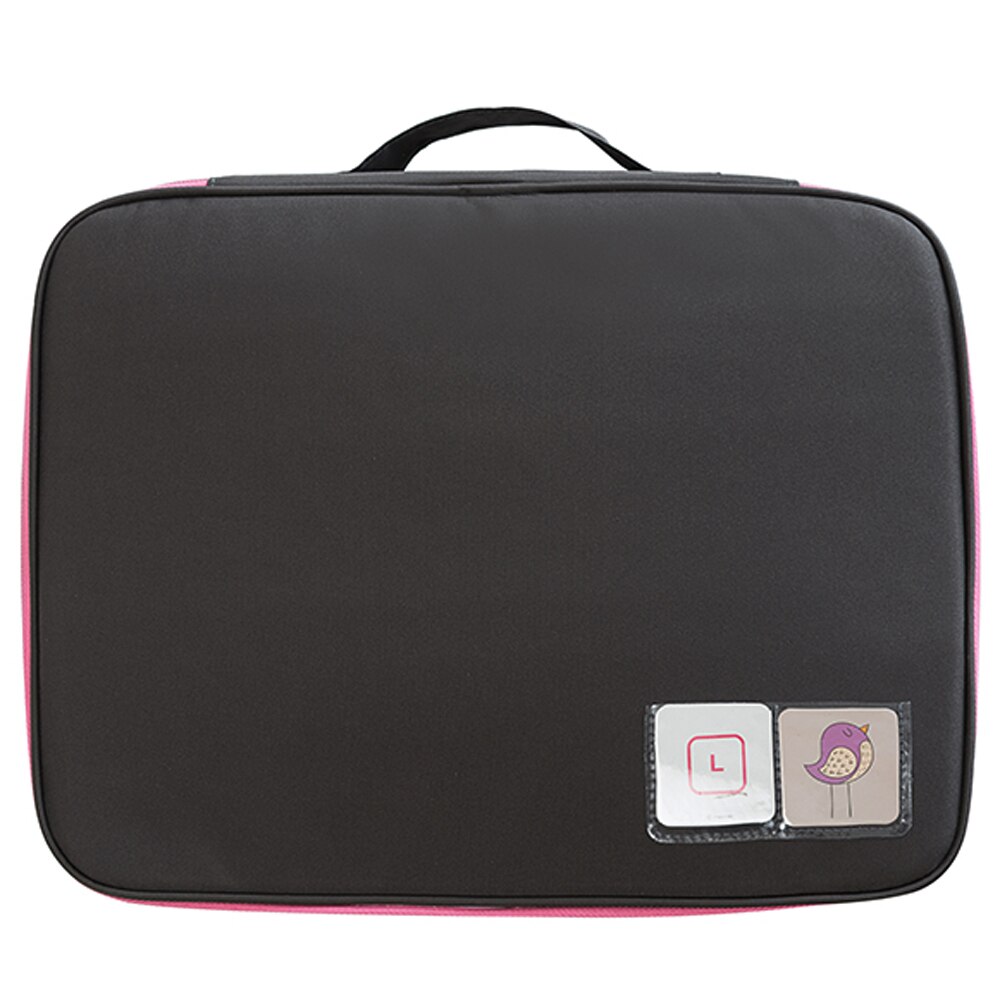 Multifunctionele Reizen Opbergtas Bagage Bagage Organizer Met Tekenen Camping Reizen Hotel Opbergtas Pouch Opbergtas: Dark gray