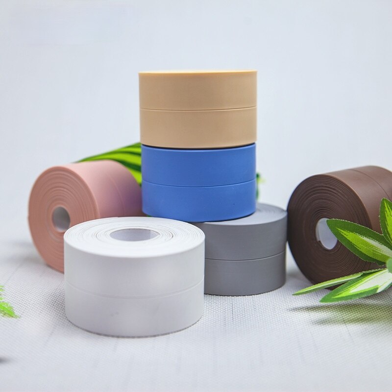 Pvc Afdichting Tape Aanrecht Kachel Meeldauw Proof Waterdichte Badkamer Bad Afdichtstrip Mooie Naad Sticker Kan Worden Gesneden