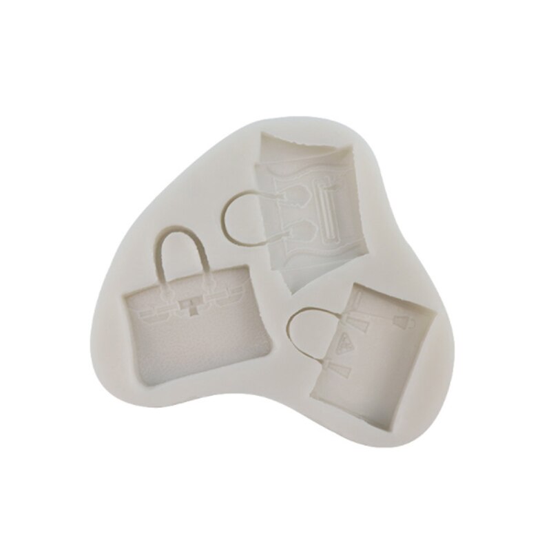 Make-up kwastentas mal fondant taart decoratie gereedschap siliconen mal suikerwerk chocolade bakgereedschap voor taarten gumpaste vorm