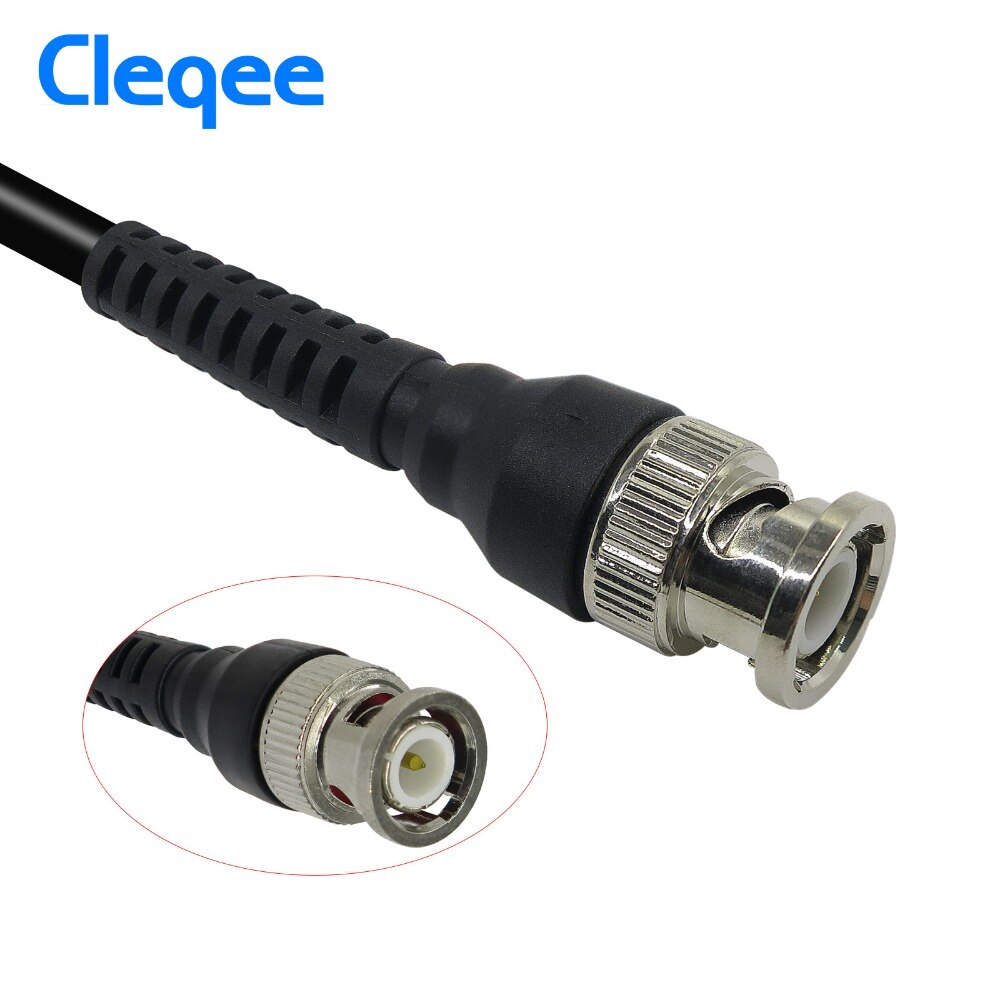 Cleqee P1008A BNC Q9 Naar Dual 4mm Stapelbare Banaanstekker Met Meetsnoeren Probe Kabel 120CM