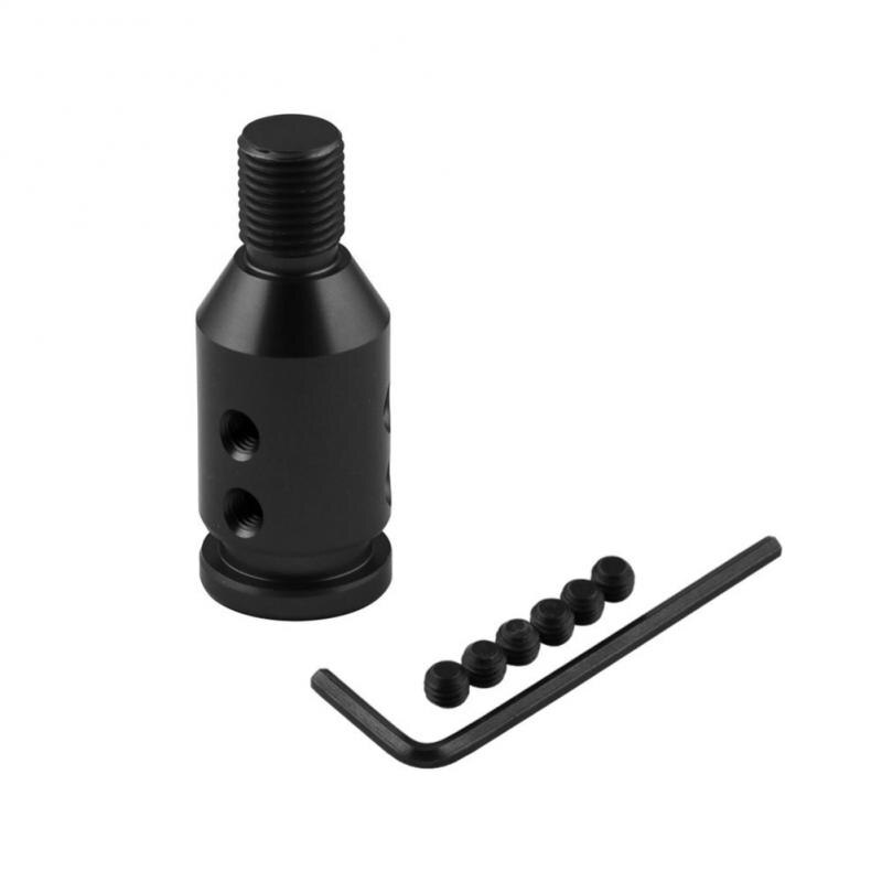 Universal Aluminum Shift Knob Automobile accessories automobile gear head screw converter gear lever adapter