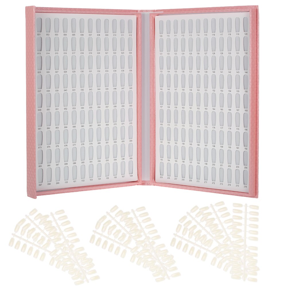 Boîte d'exposition de vernis à ongles Gel, modèle , livre dédié à 216/120 cartes de couleurs, peinture, manucure