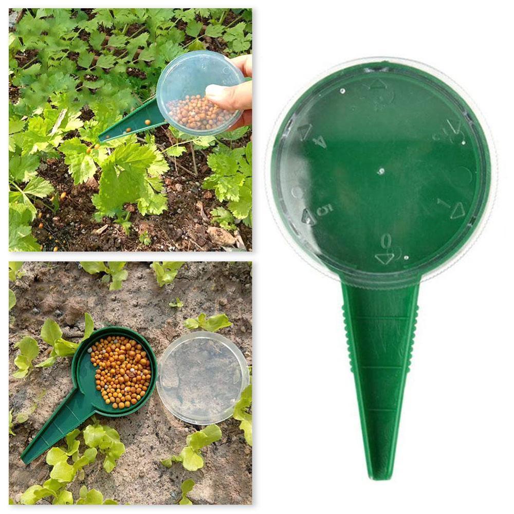 Garden Seed Seeder Gardening Tool Mini Hand Plastics Grass Tools Seeds Drill Tool Seed Seed Flower Gardening Helpful Drill Z7K2