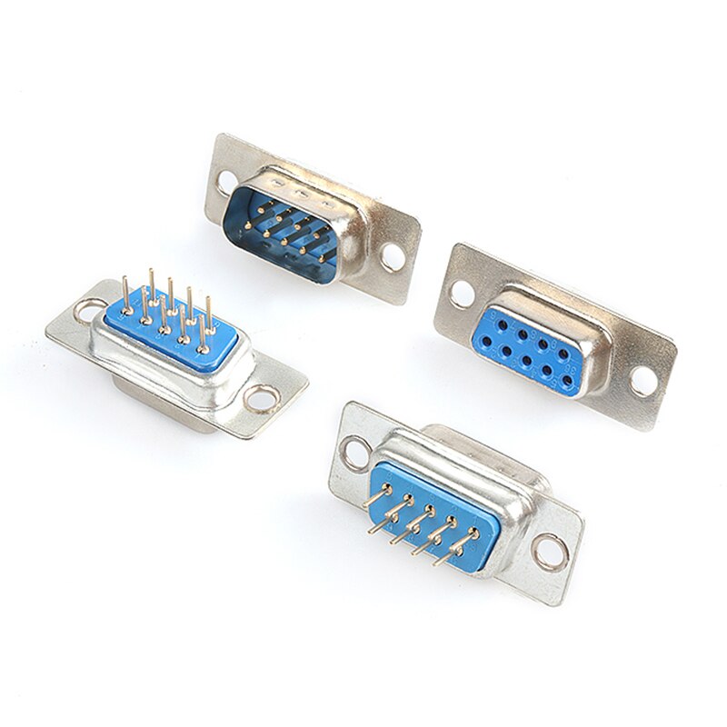 DB9 DB15 DB25 DB37 Mannelijke En Vrouwelijke RS232/9/15/25/37 Pin Db Plug Voor Lassen Plaat connectors
