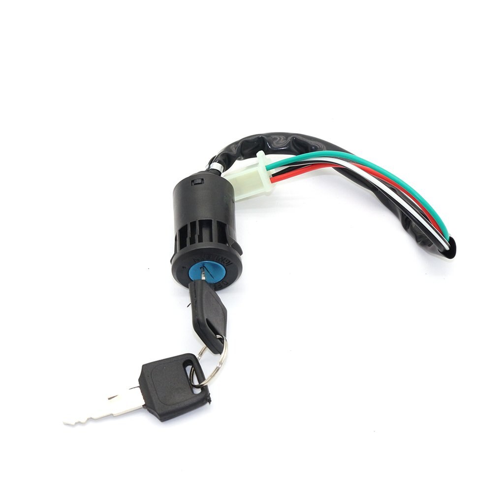 4 Wire Ignition Key Barrel Switch For Most All Quad & Dirt Bikes 50cc 110cc 125cc 250cc PIT Quad Dirt Bike ATV