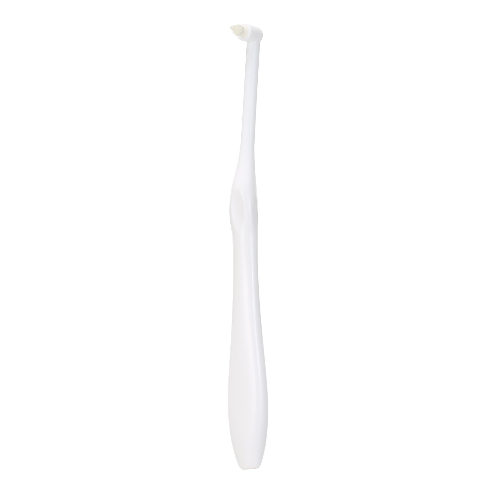 1pcs Toothbrush End-Tuft Tapered Brush Soft Bristle Braces Cleaning Toothbrush Floss Oral Tooth Care: White