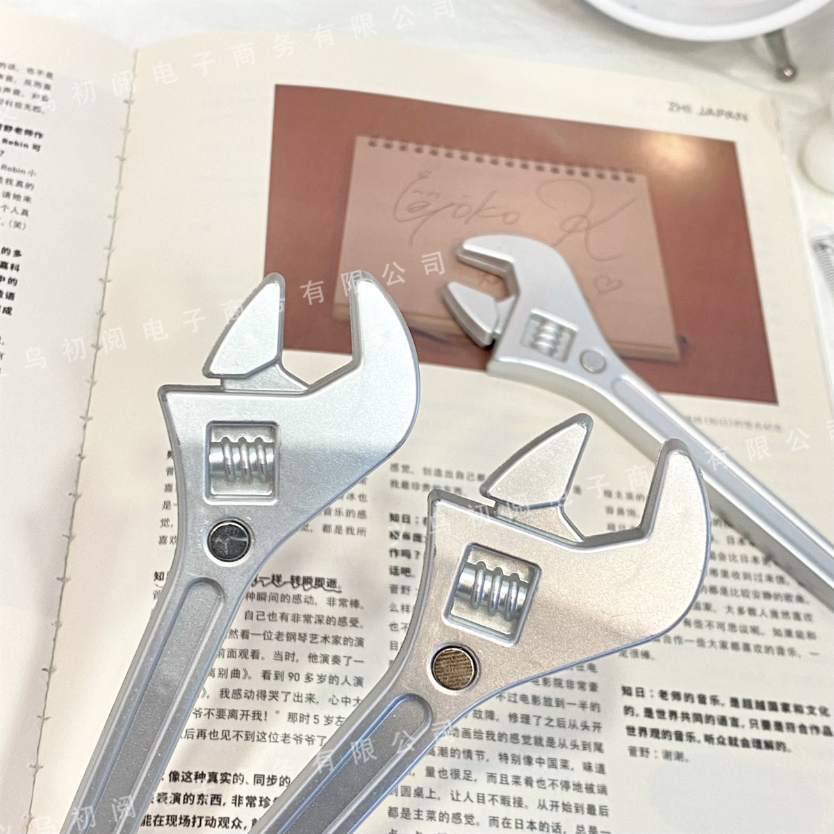 12 pcs Simulation Wrench Ballpoint Pen, Durable, High Aesthetic Value Student Stationery, Cute and Tool