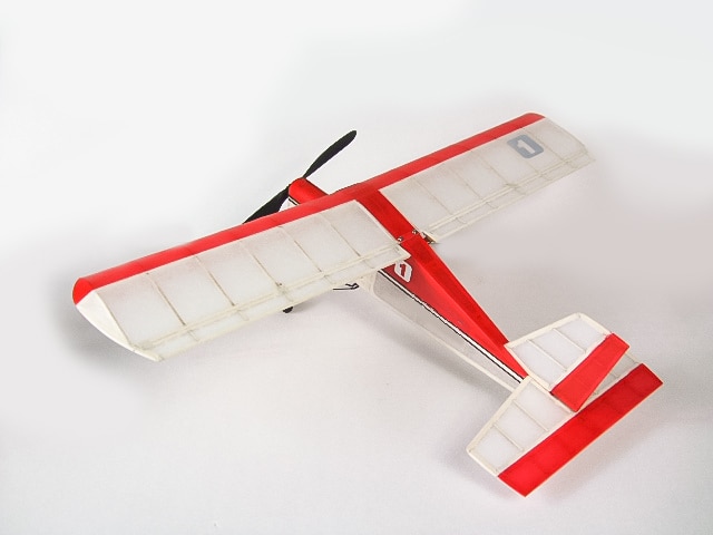 RC Plane Ultra-micro Balsawood Airplane Kit Aeromax Wingspan 400mm Building Kit Indoor Flying K5