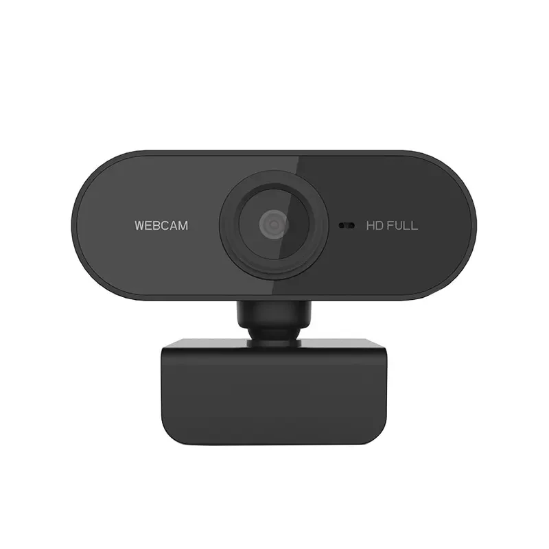 Câmera USB HD 1080P para Computador com Microfone Integrado, Câmera de Rede USB, Webcam para Trabalho com Tripé e Microfone: Default Title