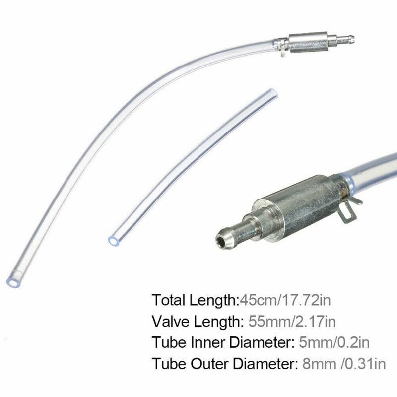 Clutch Brake Bleeder Hose One Way Valve Tube Motorcycle Car Clutch Brake Bleeder Hose One Way Valve Tube Bleeding Tool Kit