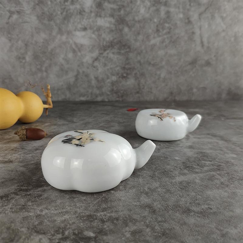 1PC Durable Porcelain Water Dropper Ink Water Container for Calligraphy and Painting