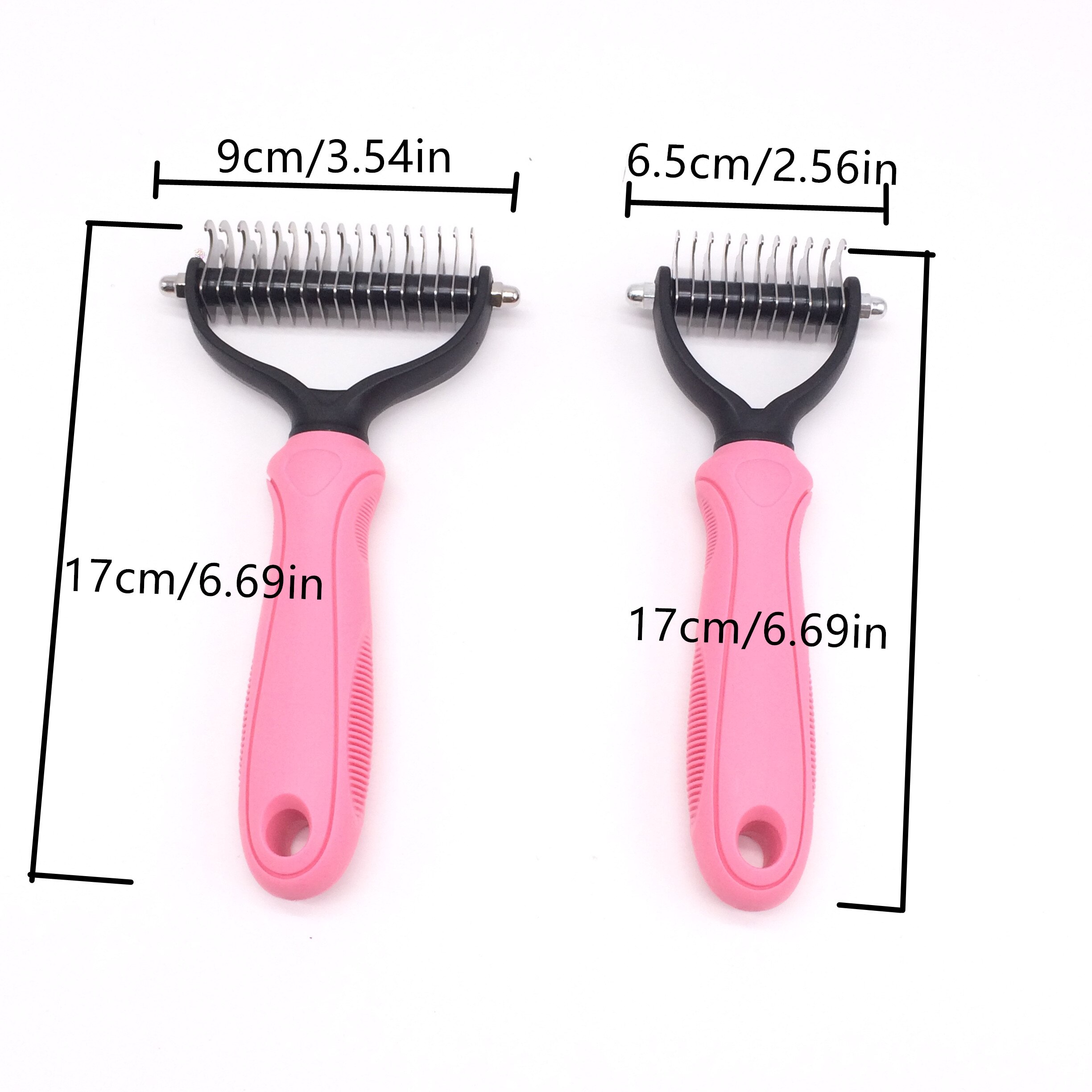 Hair Removal Comb for Dogs Cat Detangler Fur Trimming Dematting Deshedding Brush Grooming Tool For matted Long Hair Curly Pet