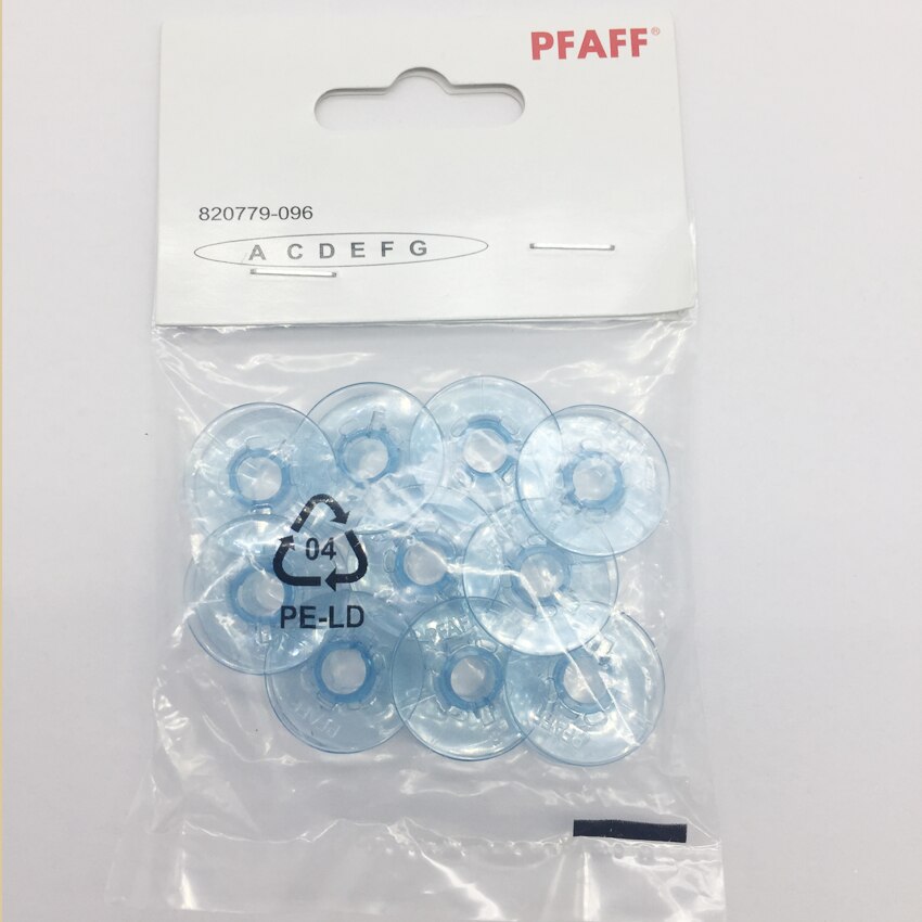 Pfaff -ompelukoneen muoviset puolat  (10 kpl/pakkaus)