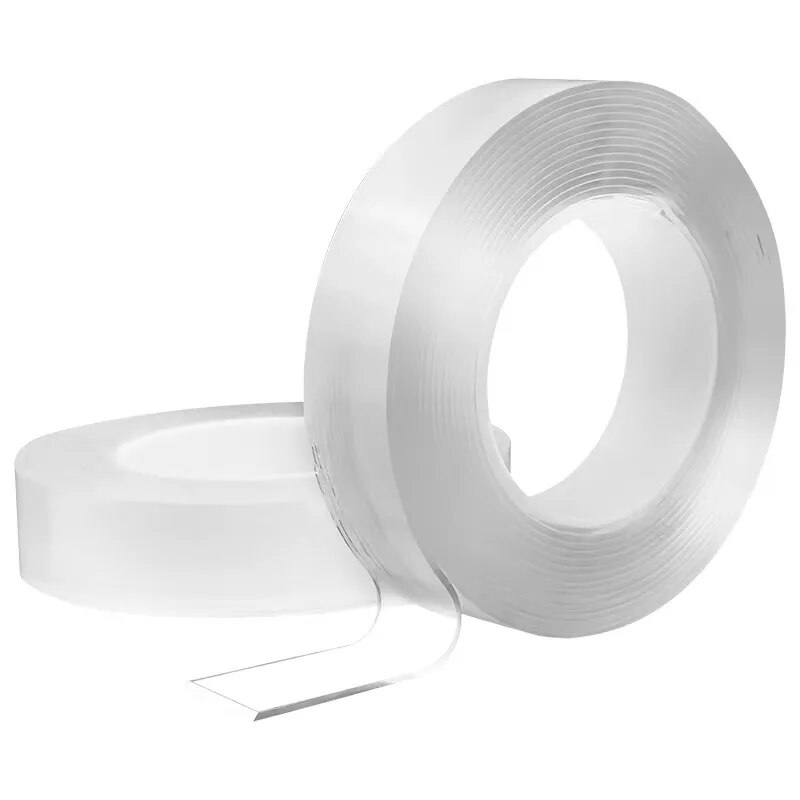 Nano Dubbelzijdige Tape Non-Trace Hook Adhesive Acryl Dubbelzijdige Tape Transparante Tape Waterbestendig Nano Adhesive: 3M