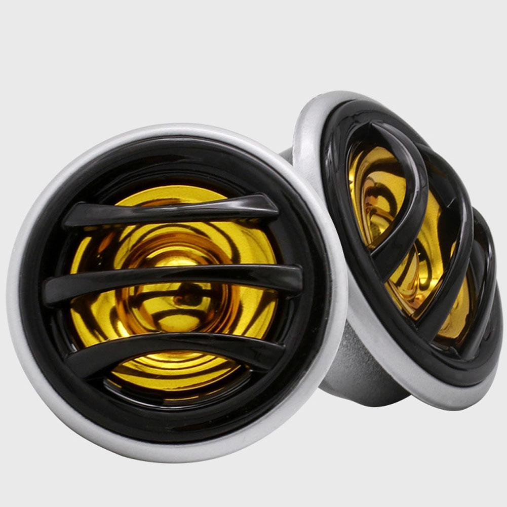 1 Pair Metal + Plastic Car Audio Tweeter Car Audio Modified Tweeter Vehicle Speaker