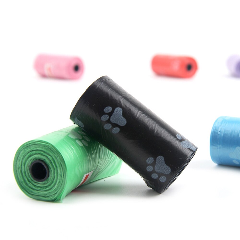 20 Sheets Dog Poop Bag Trash Garbage Bags For Cat Pets Waste Collection Bag Outdoor Multifunction Cleaning Poop Bags Supplies