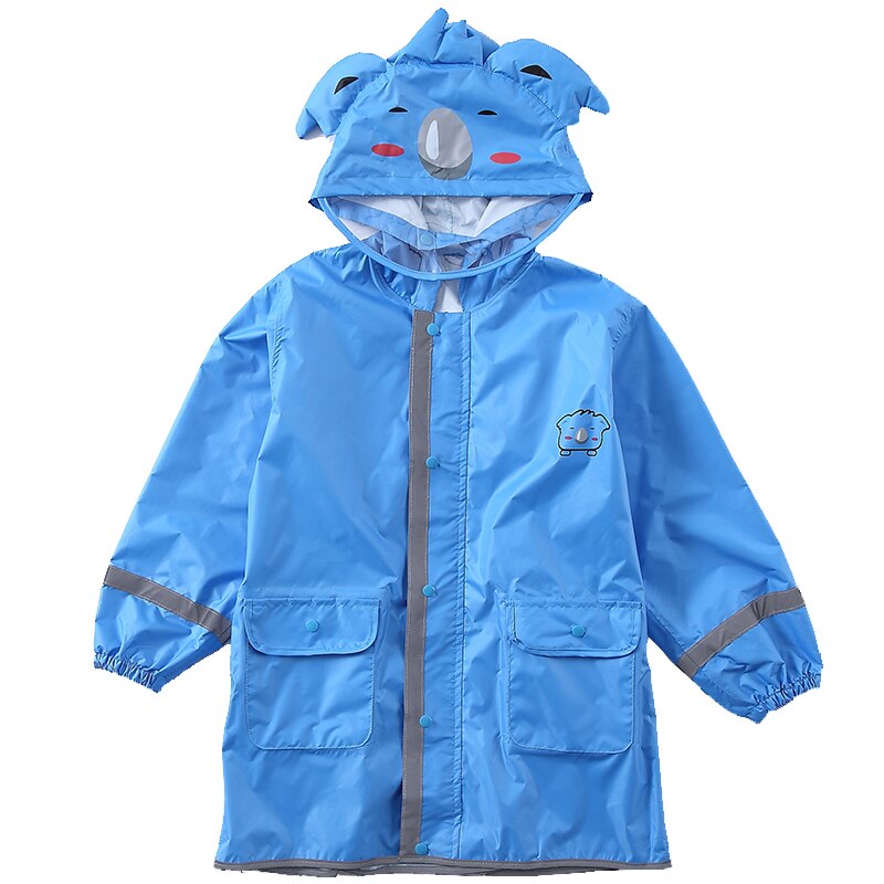 90-145CM imperméable imperméable pour enfants enfants bébé manteau de pluie poncho garçons filles élèves de l'école primaire pluie poncho veste