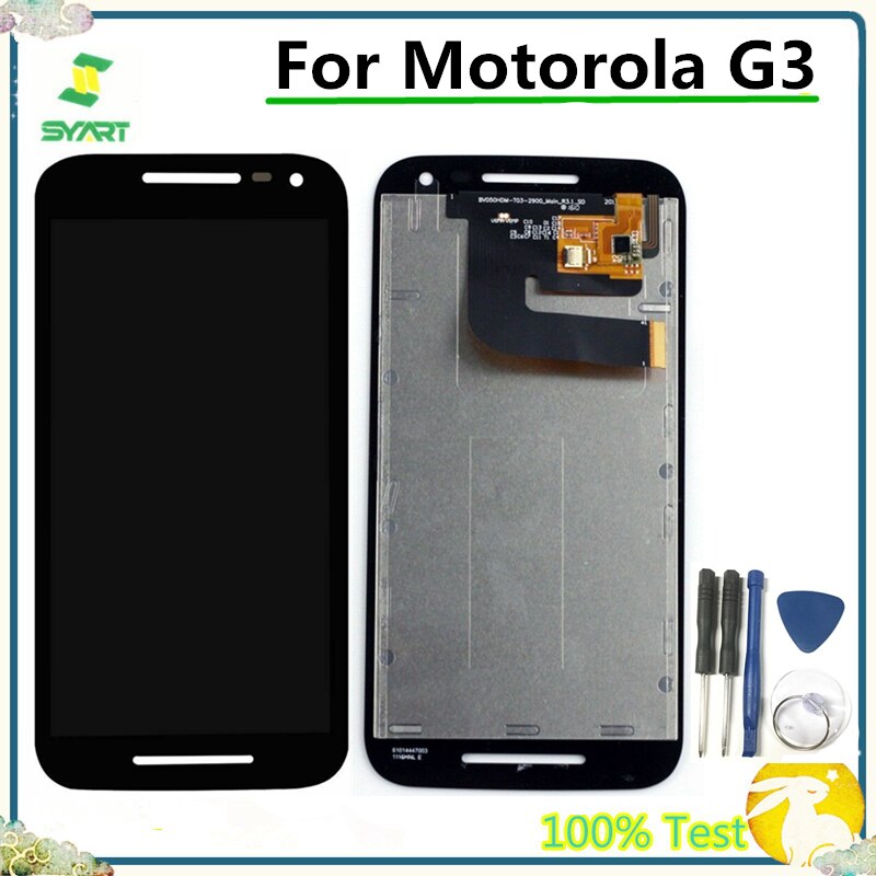 100% getestet LCD Display Mit Touch Screen Digitizer Montage Für Motorola Moto G2 XT1063 XT1064 G3 XT1544 G4 Spielen XT1601 XT1602
