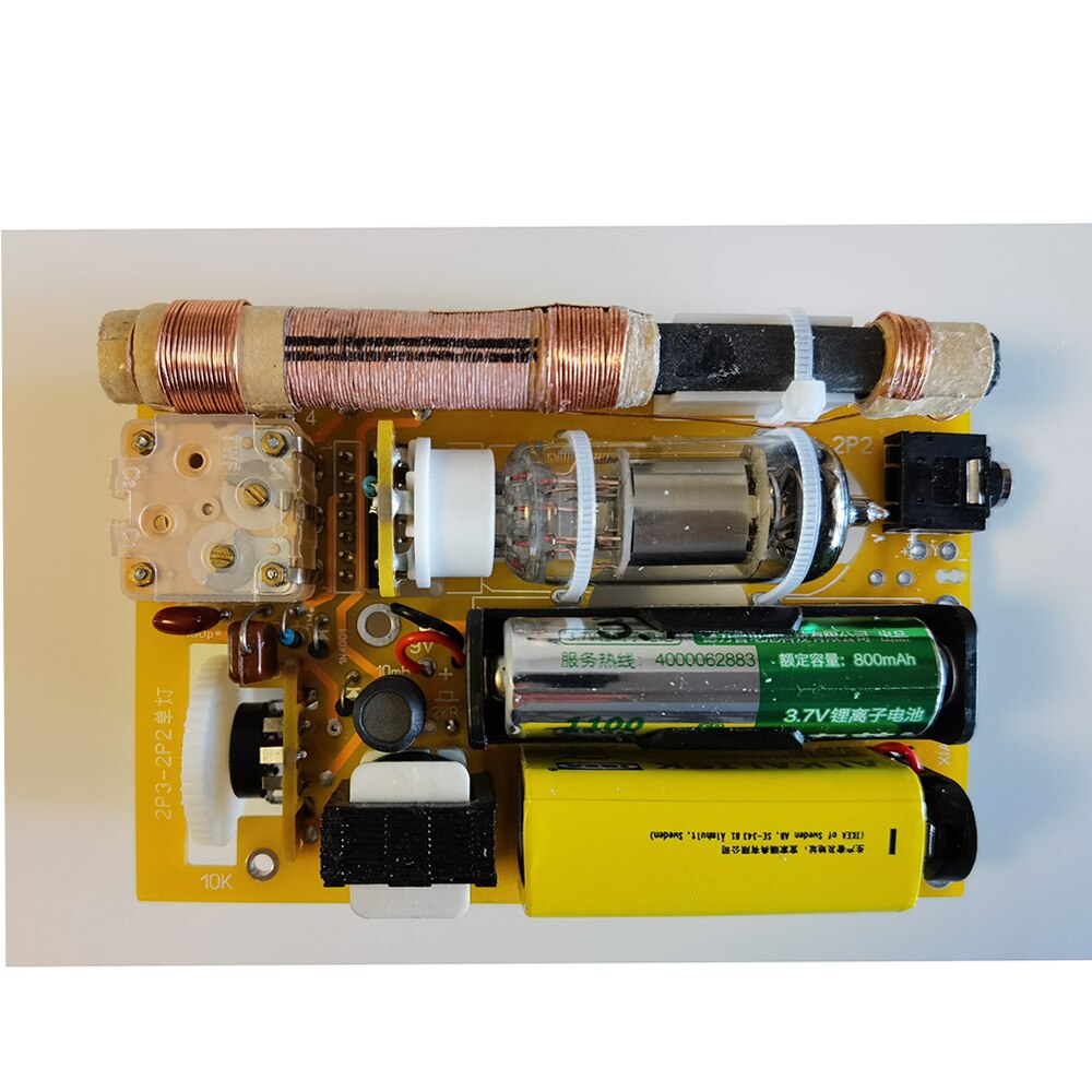 Diy Kits 2P2 electronic tube single lamp medium wave radio 2P3 radio