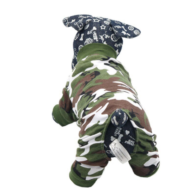 Combinaison pour chiens pour animaux de compagnie, combinaison pour canetons, vêtements pour chiens, de Camouflage, produits de Camouflage, printemps et automne