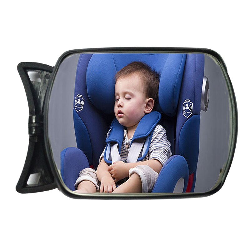 Hd baby bil spejl justerbar anmeldelse spejl sikkerhedsudsigt bagsæde baby vendt bagud babypleje vidvinkel