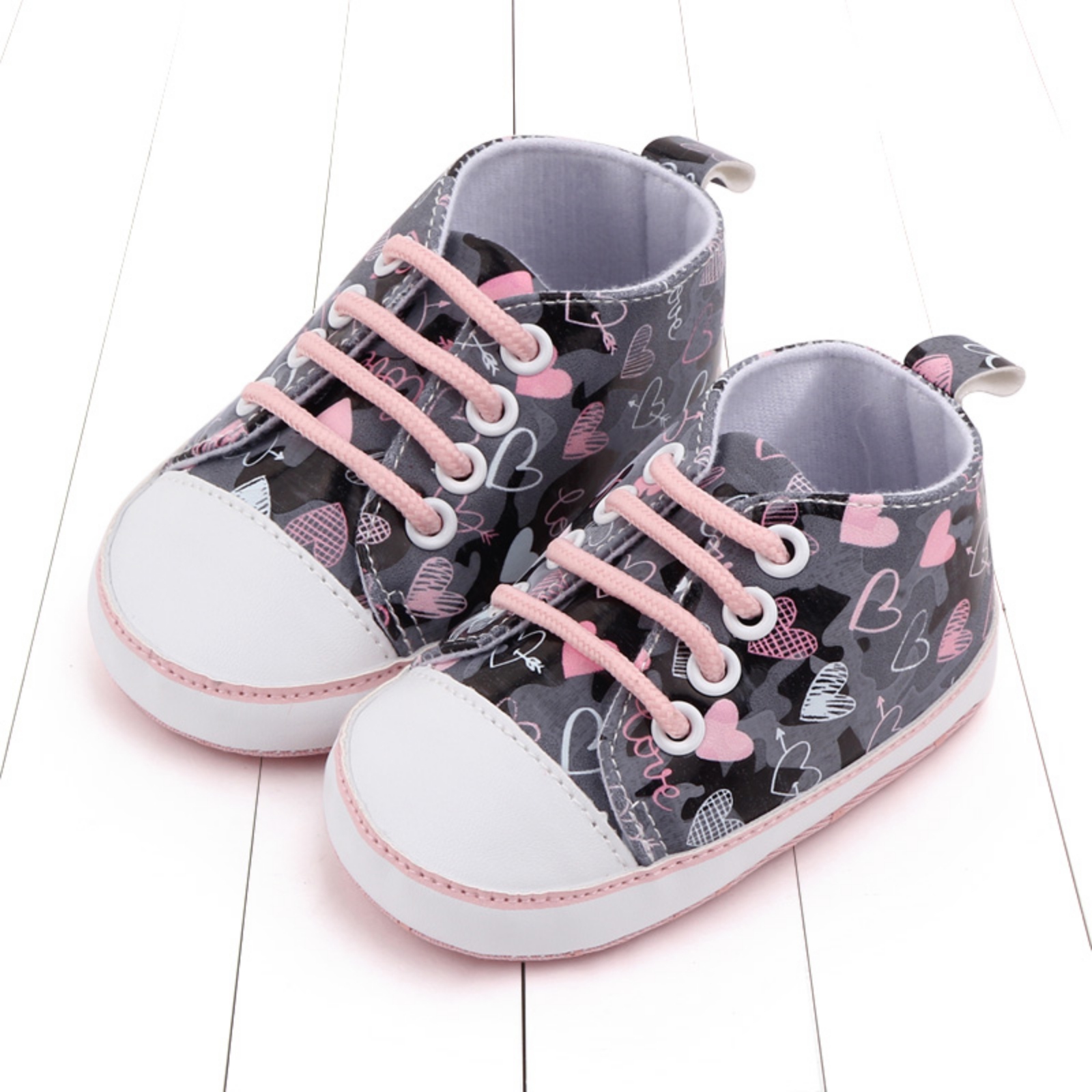 Baby Jongens Meisjes Anti-Slip Casual Schoenen Sneakers Peuter Zachte Zolen Eerste Wandelaars: A11 / -13