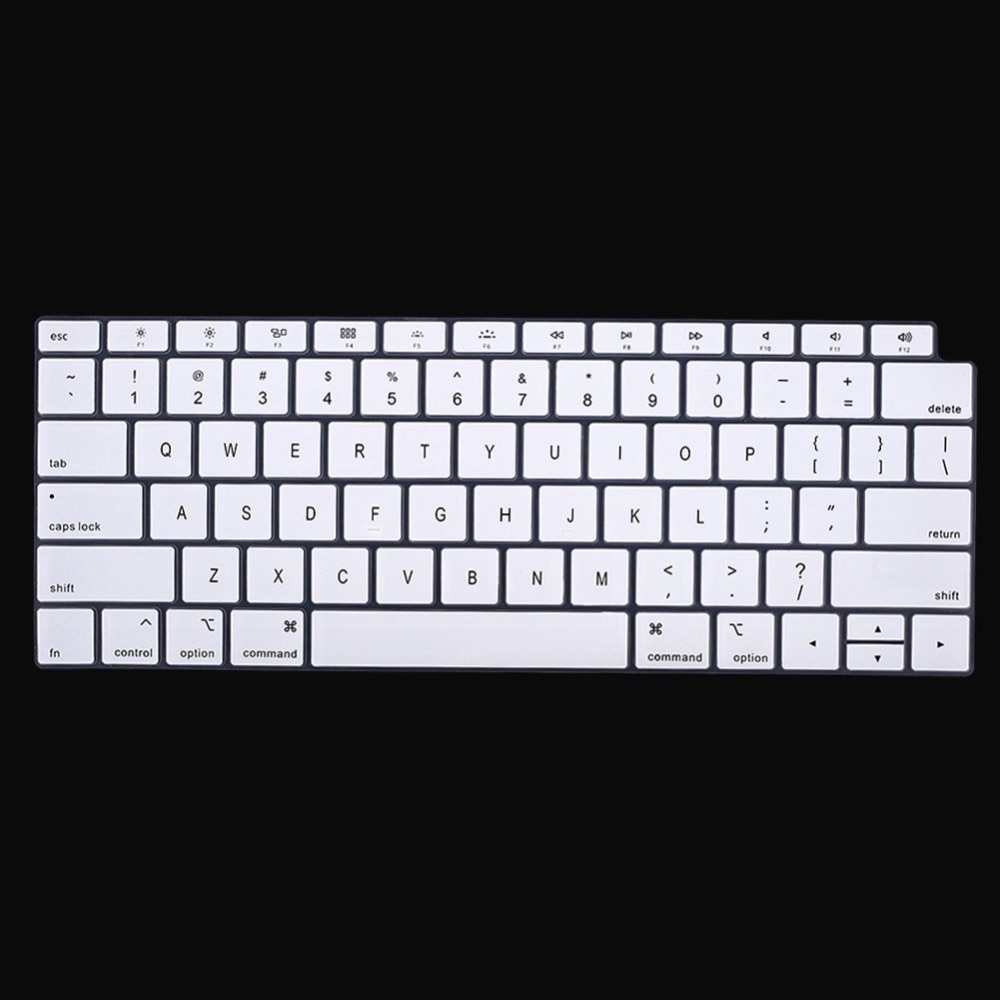 Silicone Keyboard Protector For Macbook Air 13 A1932 US Layout Keyboard Cover Waterproof Keyboard Film