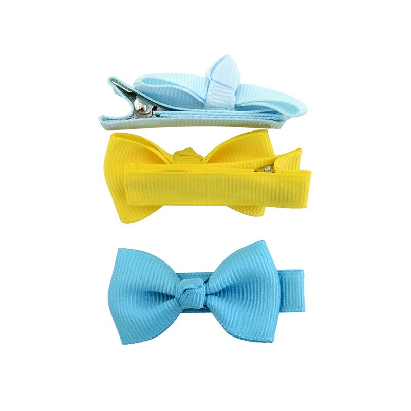 MIXIU 20 teile/satz Baby Mädchen Solide Bogen Haar Stift Mit Voll Gewickelt Bowknot Haar Clip Sicherheit Alligator Clip freundlicher Haar zubehör