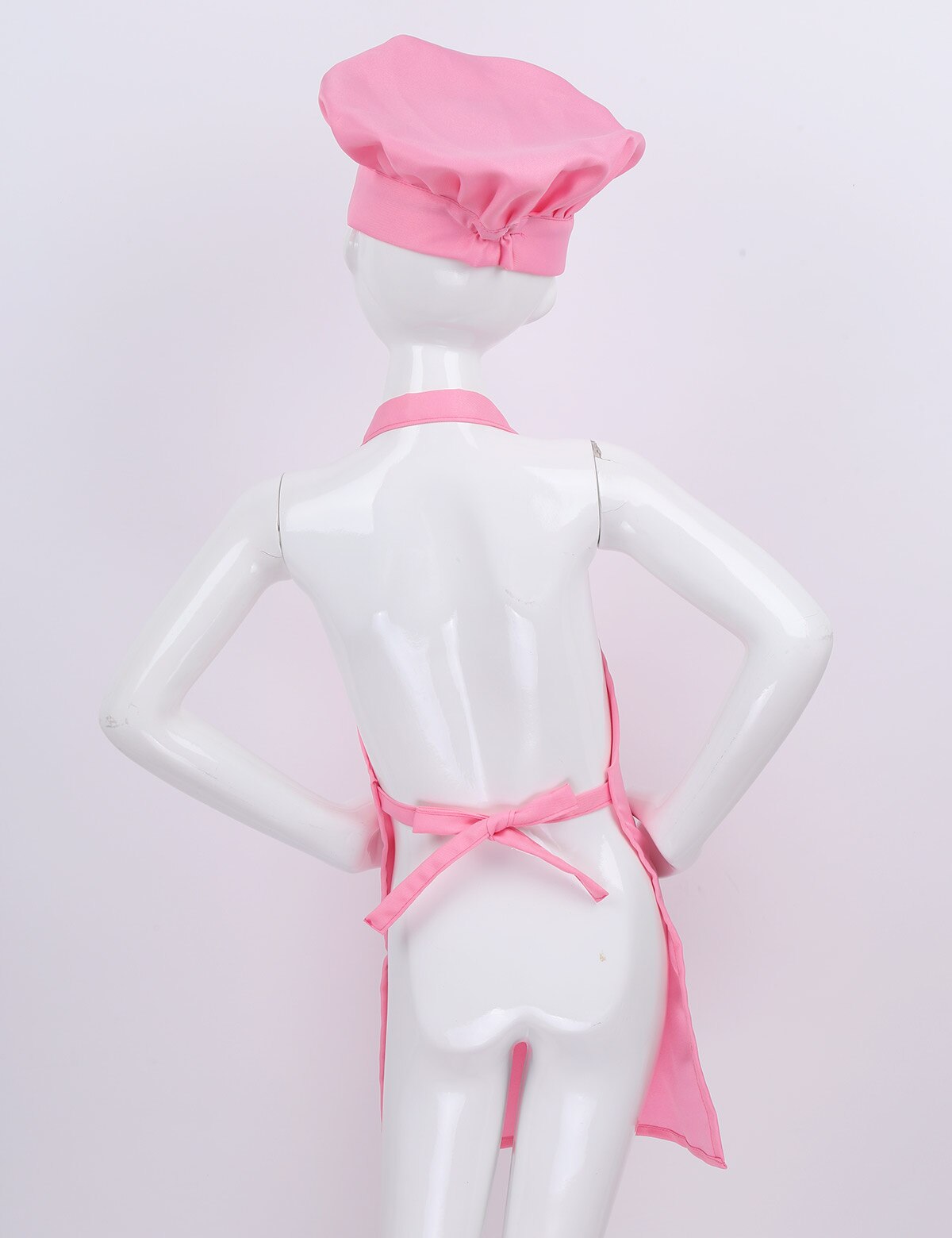 Tablier de cuisine réglable pour enfants, pour garçons et filles, ensemble de chapeaux de Chef, formation à la peinture, à la pâtisserie, à poche avant